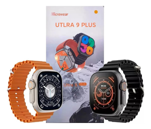 Smartwatch Iwo Ultra Max 9 Plus Serie 9 Gps 49mm + Brinde