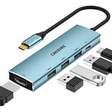 Hub Usb C 5 En 1 Thunderbolt 3 Hdmi Compatible Macbook