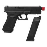 Pistola De Airsoft Rossi Hibrida Glock R17 Blowback 6mm Nf-e