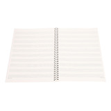 Cuaderno Para Personal De Notación Musical De 50 Páginas, Ma