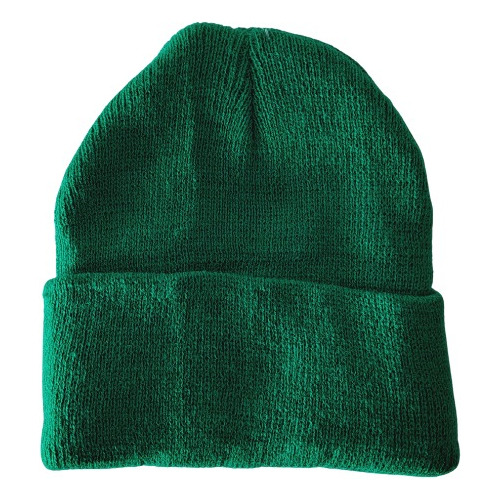 Gorro Beanie De Lana Adulto Con Doblez