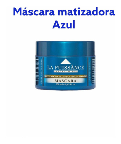 Máscara Matizadora Azul Blue La Puissance 250 Gs