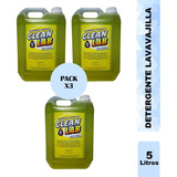 Detergente Lavavajillas Limon F33 Ma 15% Pack 3 X 5 Lts