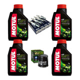 Kit Afinacion Motul 5100 Hf Ngk R6r R1 Gsxr Zx6r Zx10 1000rr