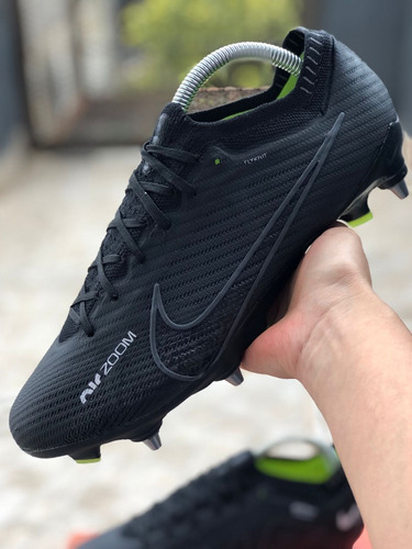 Botines De Fútbol Mercurial Air Zoom Talle 8.5 Us Negro Mixt