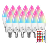 E12 Led Bulb Color Changing Candelabra Light Bulb With R Nnf