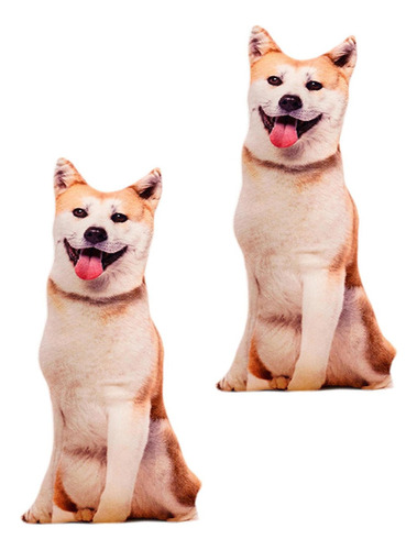 2 Peças De Almofada 3d Para Cães