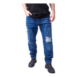 Pantalón Jean Hombre Mom Cargo