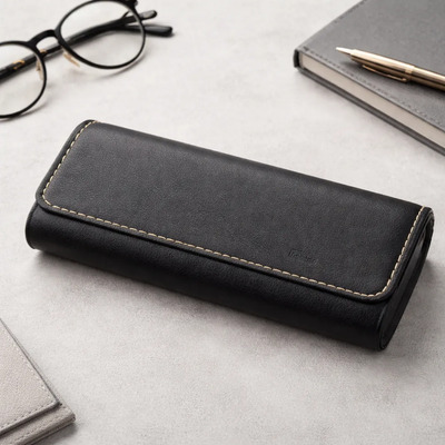 Estuche Rígido Para Lentes De Lectura O De Sol Black Style