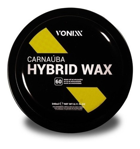 Carnauba Hybrid Wax Cera En Pasta 200 Gr Vonixx