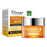 Crema Aclarante Vitamina C + Acido Hialuronico Disaar 50ml Tipo De Piel Mixta