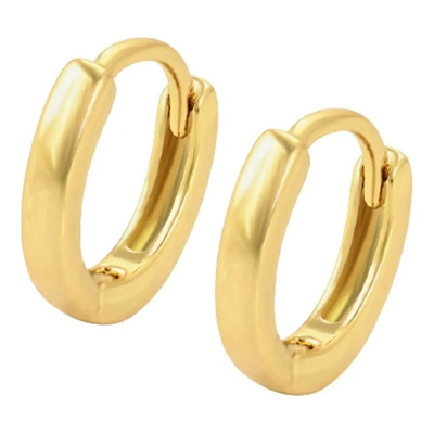 Aretes Niña Bebe Oro Laminado 14k Arracadas Ligeras Pequeñas | Meses sin interés