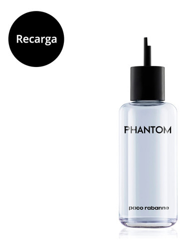 Perfume Hombre Paco Rabanne Phantom Edt 200 Ml Repuesto
