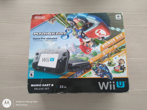 Nintendo Wii U Na Caixa + Mario Kart 8 