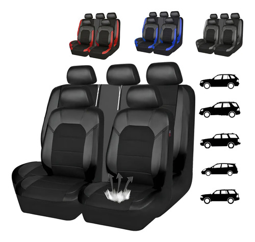 Forros Asiento De Carro Accesorio Para Auto Universales 9pzs | Meses sin interés