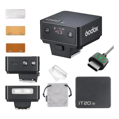 Godox Flash It20 N Ttl Mini Camera Flash,compatible Con Cámara Nikon Z6iii Z8 Z5 Z50ii Z50 Zfc Z6ii Z30 Z6 Z50ii Z7ii Z8 Z9 | Envío gratis