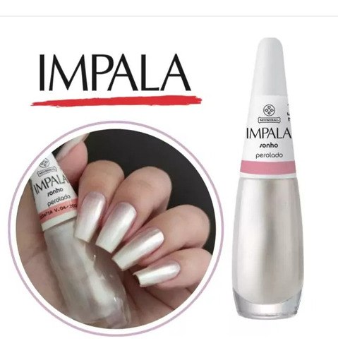 Esmalte Impala Sonho  7,5 Ml Com 6 Unidades