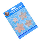 Asb- Troqueles Set Flores Textura - Scrapbooking- Candy Bar