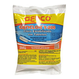 Kit 5 Pastilhas De Cloro Estabilizado Genclor Piscina Genco