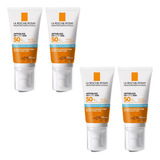 Combo X4 La Roche Posay Anthelios Mune 400 Spf50 Crema 50 Ml