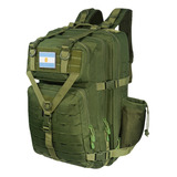 Mochila Militar Camping Trekking 45 Litros Ajuste Abdominal