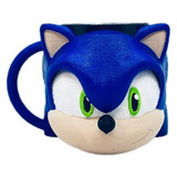 Taza Sonic Impresion 3d Pintado A Mano