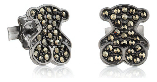 Pendientes Tous Grace De Plata Color Plateado