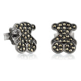 Pendientes Tous Grace De Plata Color Plateado