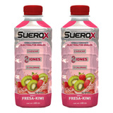 Bebida Hidratante Suerox 8 Iones Fresa-kiwi 630 Ml (2 Pack)