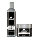 Shampoo Y Mascara La Puissance Kit Matizador Black Platinum