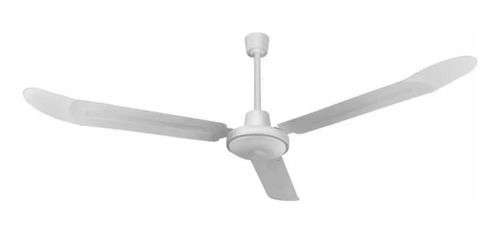 Ventilador Industrial 122cm 3 Aspas 5 Velocidades Blanco