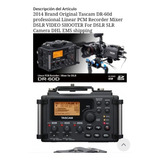 Grabadora De Audio Pro Dr 60d-kit Tascam 4 Multipisas In/out