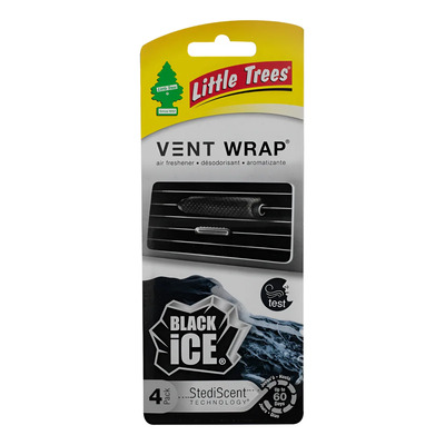 Aromatizante Automotriz Black Ice Vent Wrap Little Tree | Meses sin interés