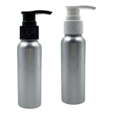Envases Botella Aluminio 80 Ml Dosificador Dispensador X 10