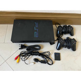 Sony Playstation 2, Tarjeta De Memoria, 2 Controles Y Juegos