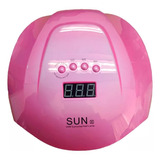 Secador De Uñas Lampara Uv Led 54w Temporizador Colores