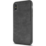 Funda Salawat De Cuero Sintetico Para iPhone X/xs - Black 