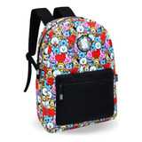 Mochila De Costas Juvenil Bt21 C/ Alças Regulaveis Feminina