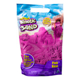 Kinetic Sand, 907 G De Arena Rosa, Con Cierre Hermético