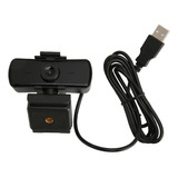 Cámara De Ordenador Usb Streaming Webcam Hd 1080p 110° Con V