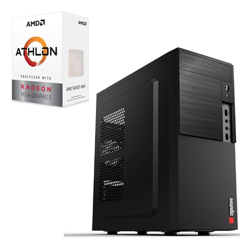 Pc Amd Athlon 3000g - 8gb Ram - Ssd 240gb