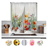 Cortinas Cocina Béla Home Estampada 75cm Alto X 2m Ancho