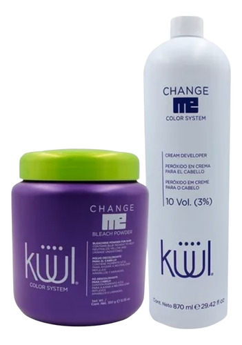 Kuul Decolorante Change Me Bleach Powder 350 G