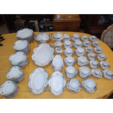 Antigua Vajilla Porcelana Completa 116 Pzas No Envio N241