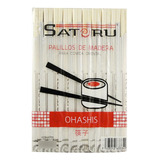 Palillos De Madera Para Sushi Satoru 4 Paquetes De 40 Piezas