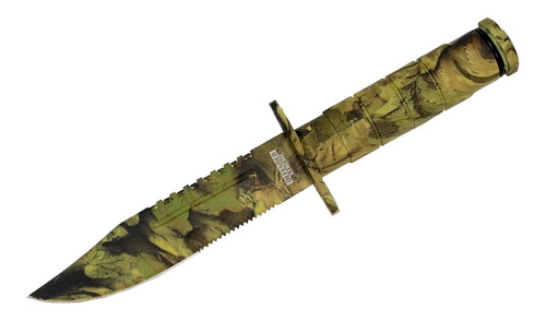 Cuchillo Tactico Militar Defender C/ Funda Y Accesorios 9092