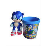 Boneco Sonic 16cm Sega Coleção + Caneca Oferta Top
