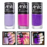 Kit 3 Esmalte Anita Lavanda + Drink + Nova York Atacado