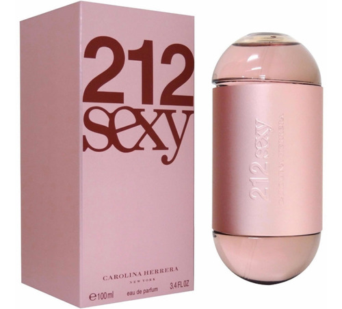 Perfume 212 Sexy Feminino 100ml Original Selado + Amostra