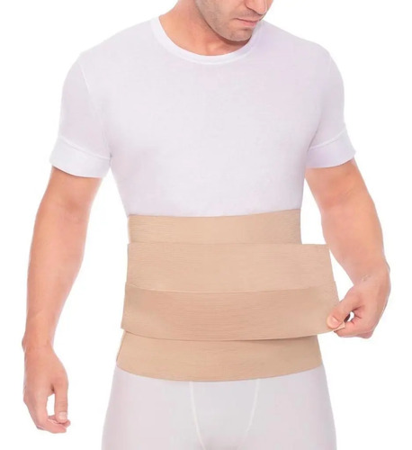 Faja Hernia Eventracion Cesarea Flacidez Postparto Operacion Post Operatoria Hombre Mujer Doble Contencion | Envío gratis